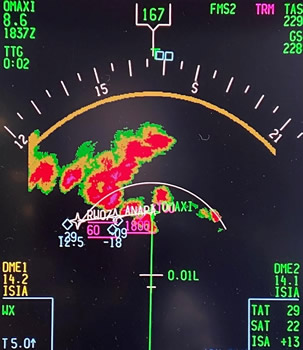 Airborne weather radar training company for corporate and business jet flight crews - SkyRay Tactical Radar - Daniel Hannigan